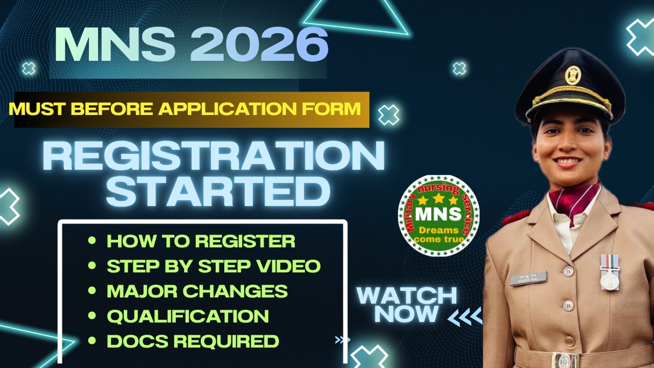 How to do registration for mns 2026 exam|how to fill mns 2026 application form|mns 2026 exam date