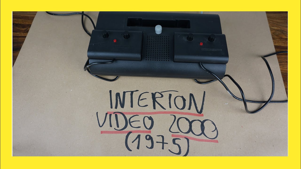Konsolenpunk E - 2 - Interton Video 2000 (1975)