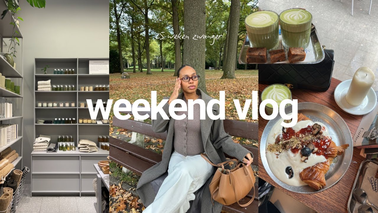 weekend vlog: 25 weken zwanger, dagje antwerpen & commode indelen 🤰🏽
