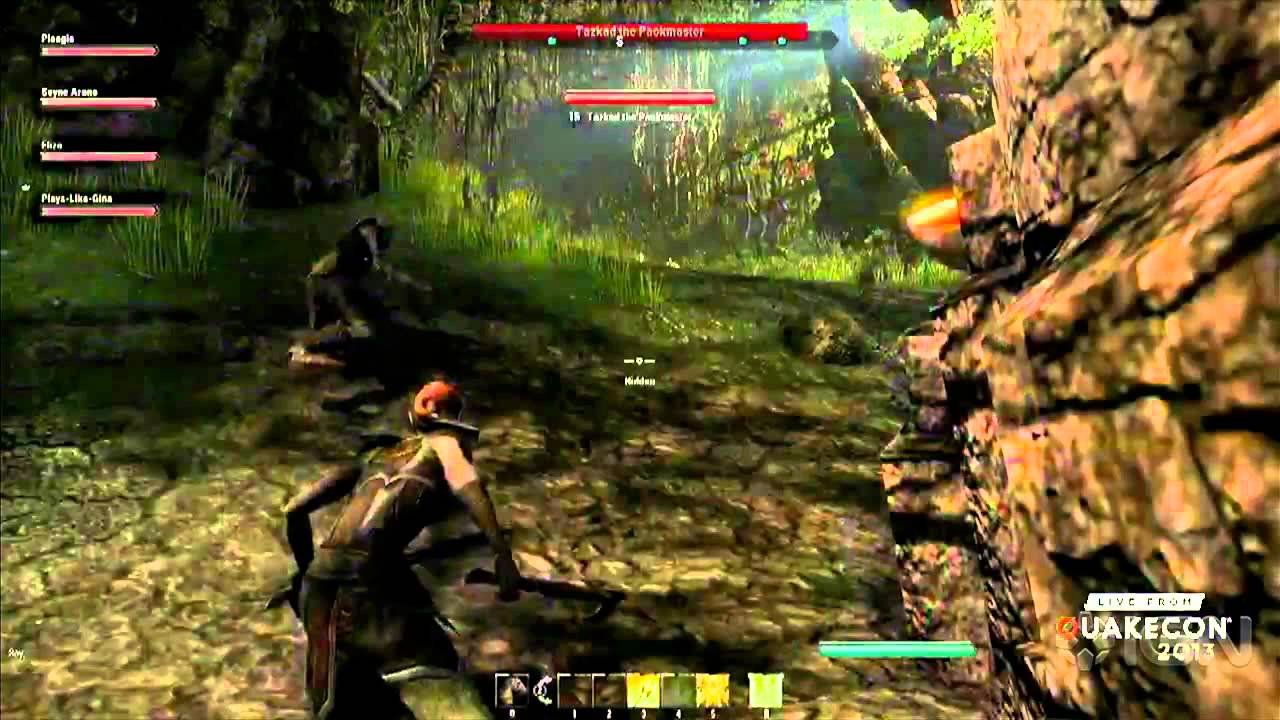 The Elder Scrolls Online Gameplay - QuakeCon 2013