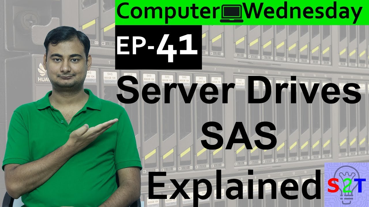 Computer Wednesday Ep41(Server Hard Drive(SAS) Explained)