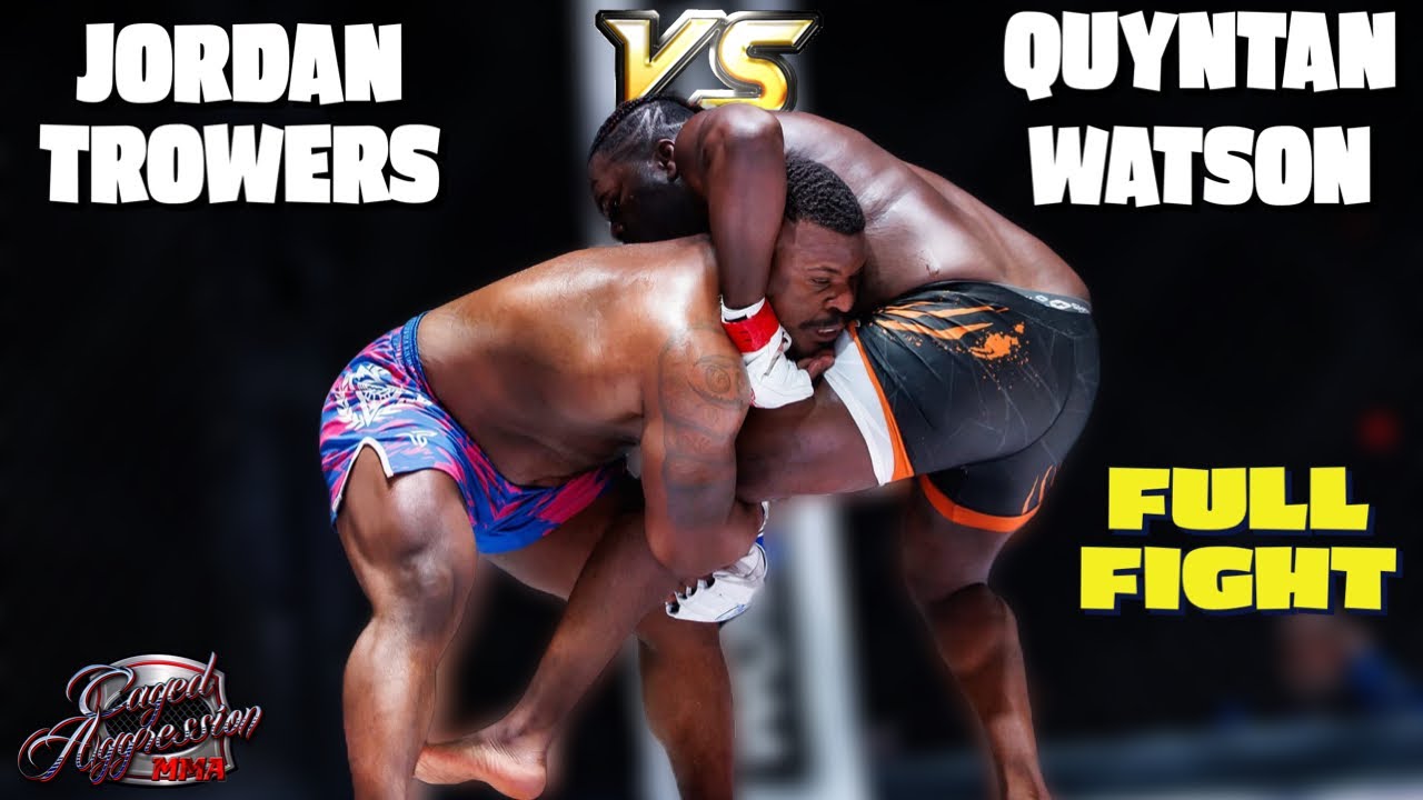 Quynten Watson vs Jordan Trowers | Rising Warriors Throw Down at Caged Aggression 39: The Triad!