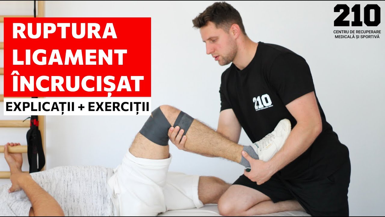 Ruptura ligament încrucișat | EXPLICAȚII + EXERCIȚII