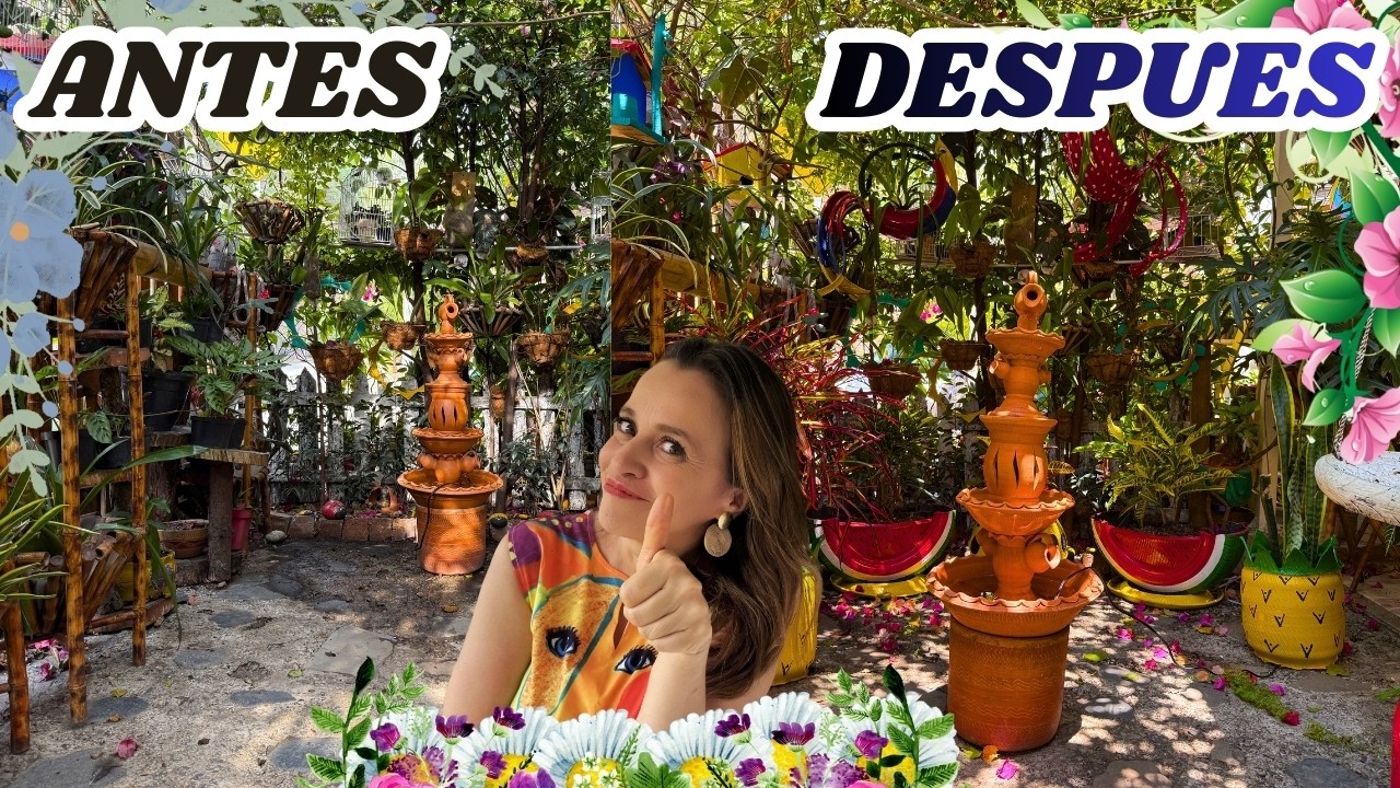 DECORACIONES PARA JARDIN CON LLANTAS RECICLADAS♻️ ¡FACIL Y ECONOMICO!😱🌱🌹| Bioclaumykrea