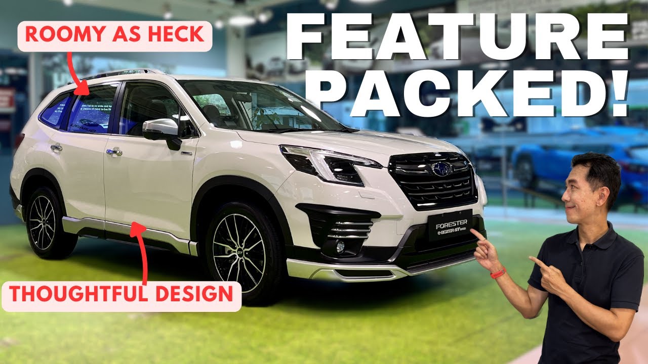 Обзор Subaru Forester e-BOXER Hybrid 2024 года — обзор этого полноприводного семейного кроссовера