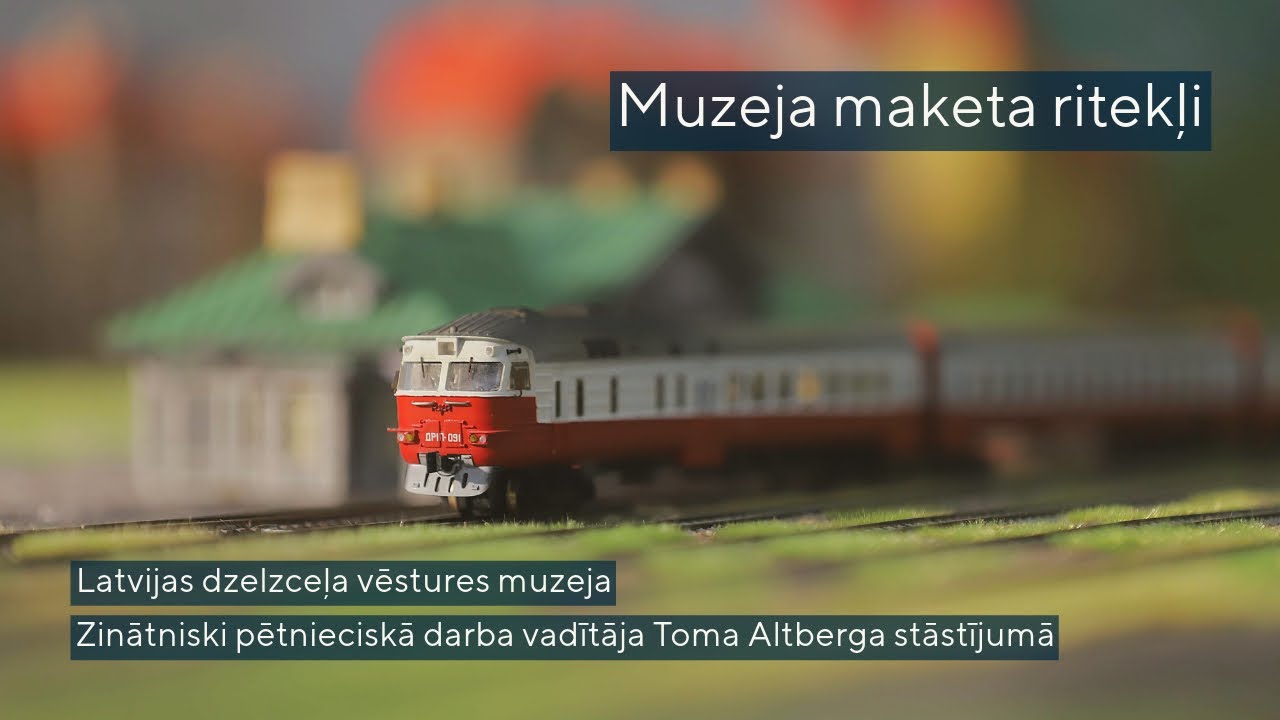 Muzeja maketa ritekļi