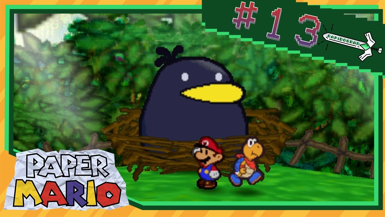 Paper Mario parte 13 El rey cuervo (Español)