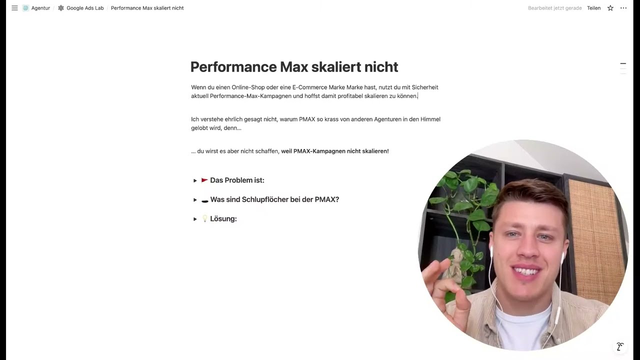 Performance Max skaliert nicht! (Das ist der Grund)