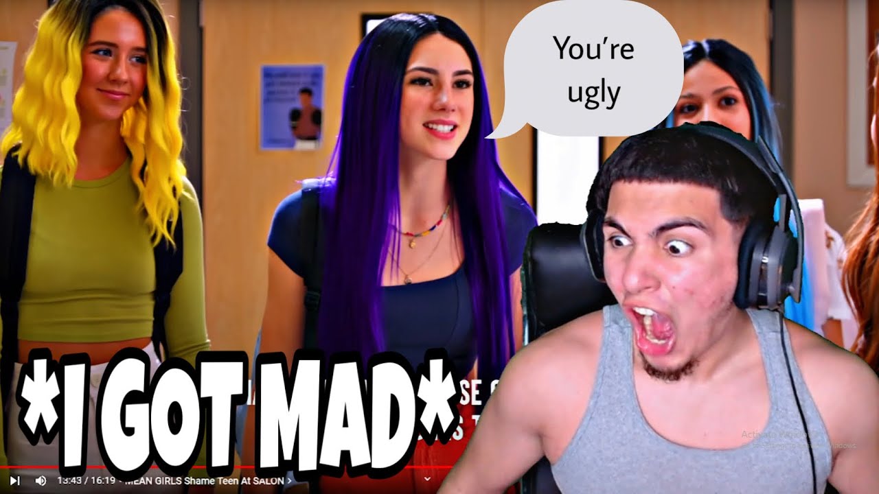 I CAN'T STAND THIS GIRL!! Reacting To Dhar Mann Mean Girls Shame Teen At Salon!
