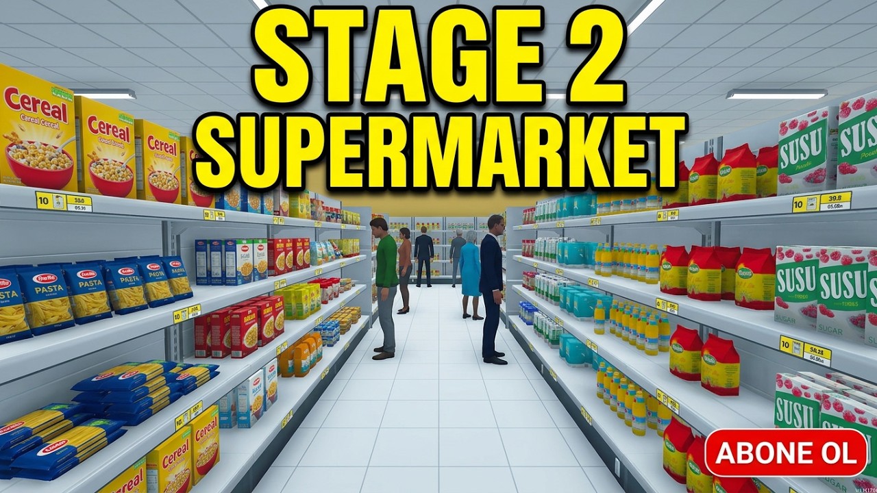 NECO SUPERMARKET STAGE 2 | SUPERMARKET SIMULATOR