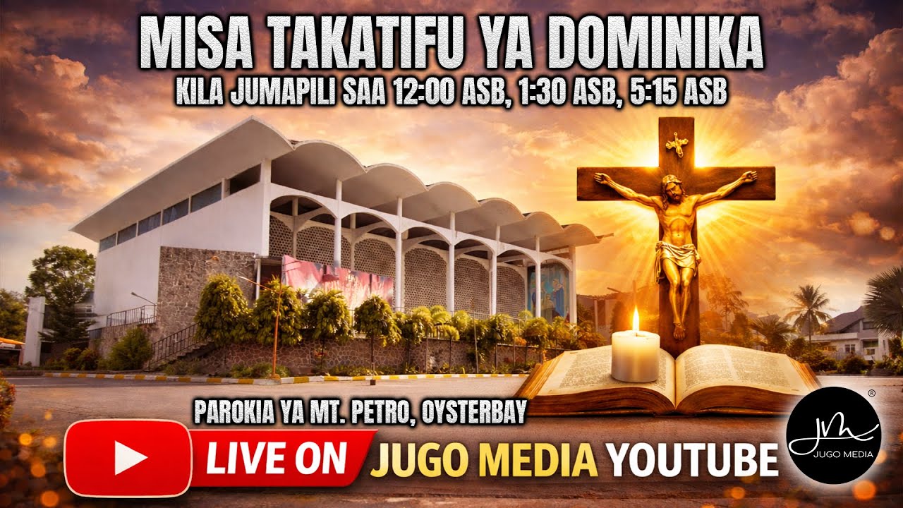 #LIVE: Misa Takatifu ya Kwanza Jumapili 15/02/2026 |St. Peter Osyterbay-DSM, Jimbo Kuu la DSM