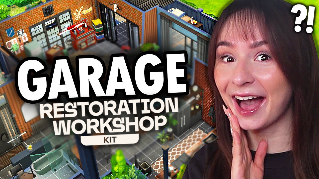Can I build a house inspired by a GARAGE in The Sims 4?