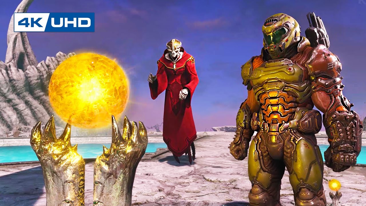 DOOM ETERNAL The Ancient Gods Parte 1 - Historia Completa en Español - 2020 PC Ultra [4k 60fps]