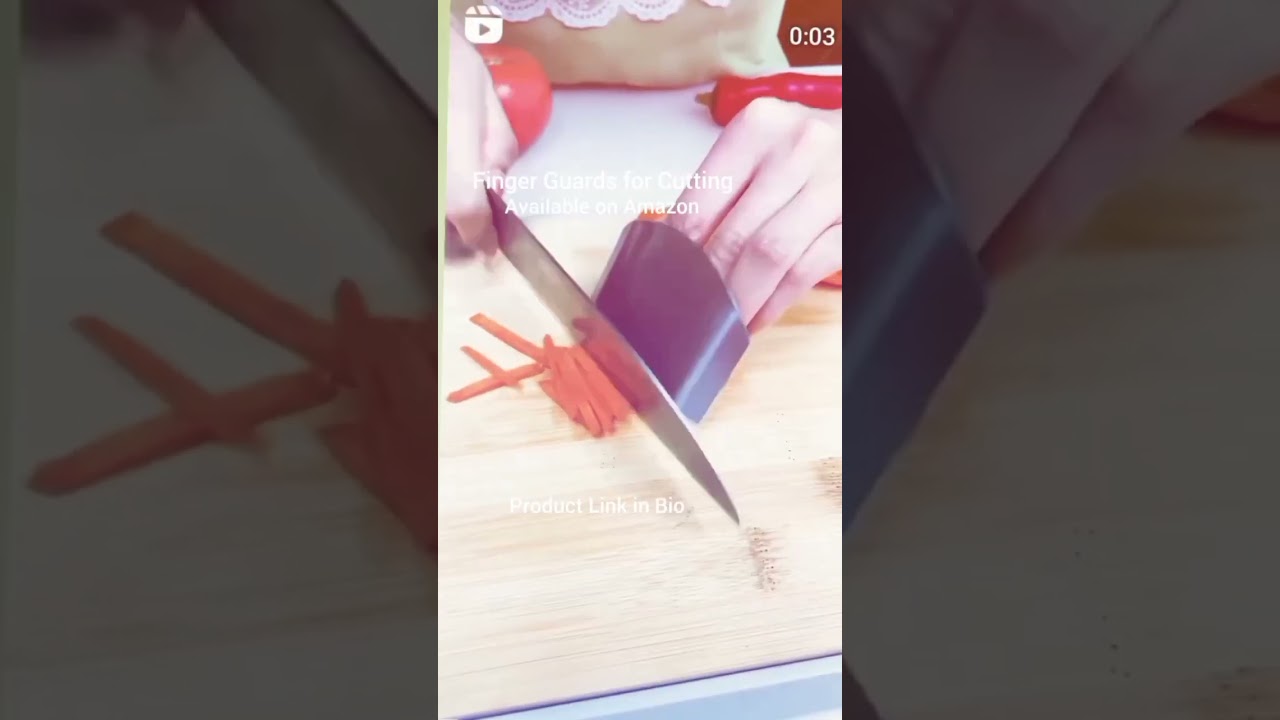 Finger Guards for Cutting!  #campingessentials #cookingessentials