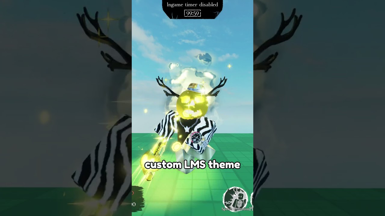 New Golden skin LMS theme! #roblox #forsaken #forsakenroblox