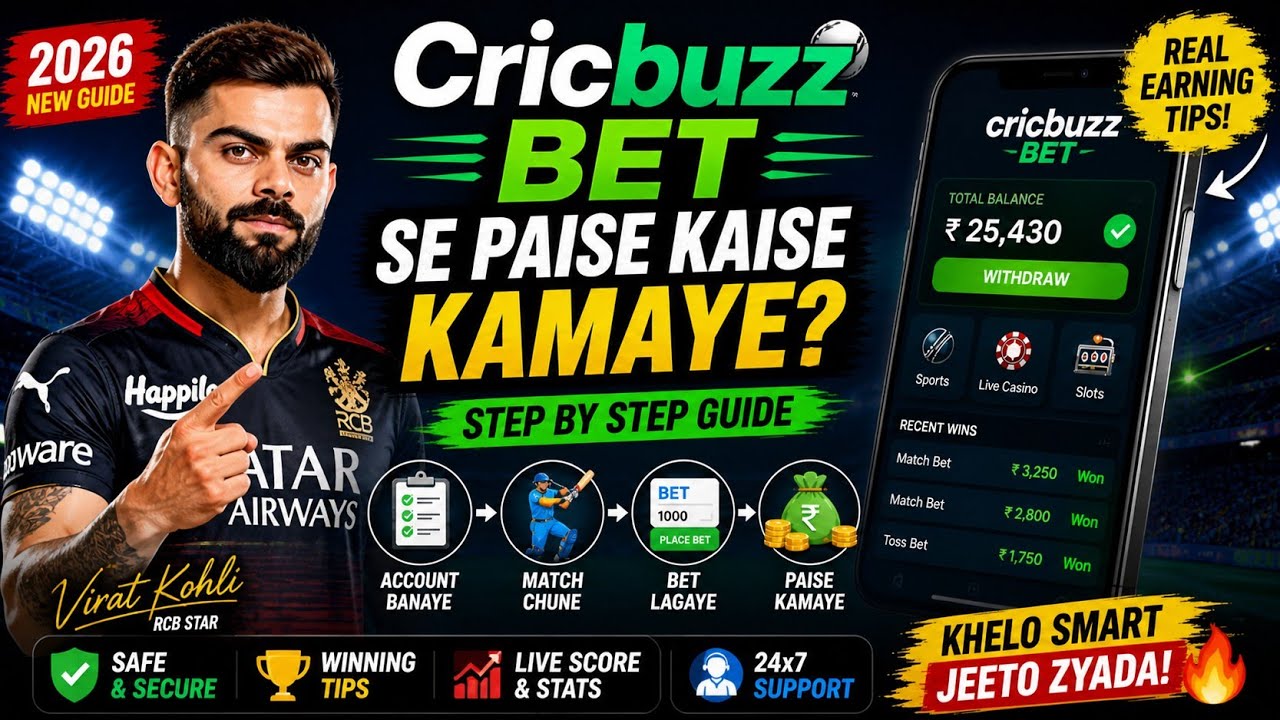 cricbuzz bet app kaise use kare | Cricbuzz bet kaise lagaye | cricbuzz bet kaise khele 