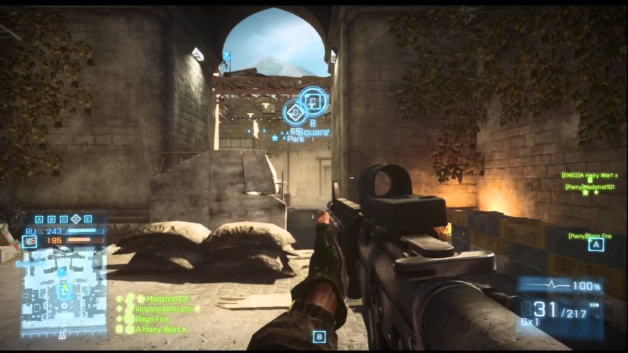Battlefield 3: Aftermath DLC Gameplay - Talah Market (HD)