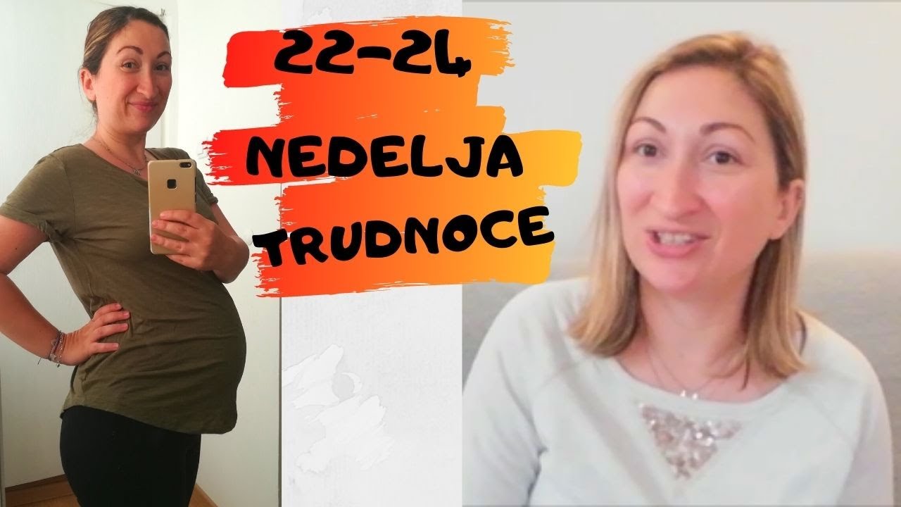 MOJA TRUDNOCA PO NEDELJAMA | 22 - 24  NEDELJA TRUDNOCE | EKSPERTSKI UZ I GESTACIJSKI DIJABETES