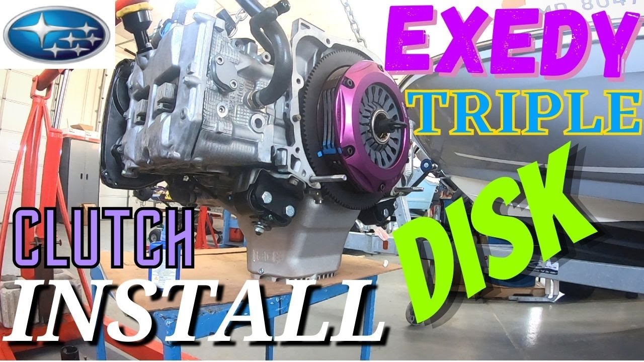 EXEDY STAGE 5 TRIPLE DISK SUBARUY CLUTCH INSTALL | ROAD TO 800HP SUBARU EP 23