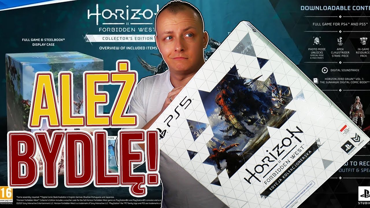 UNBOXING Edycji kolekcjonerskiej HORIZON: FORBIDDEN WEST
