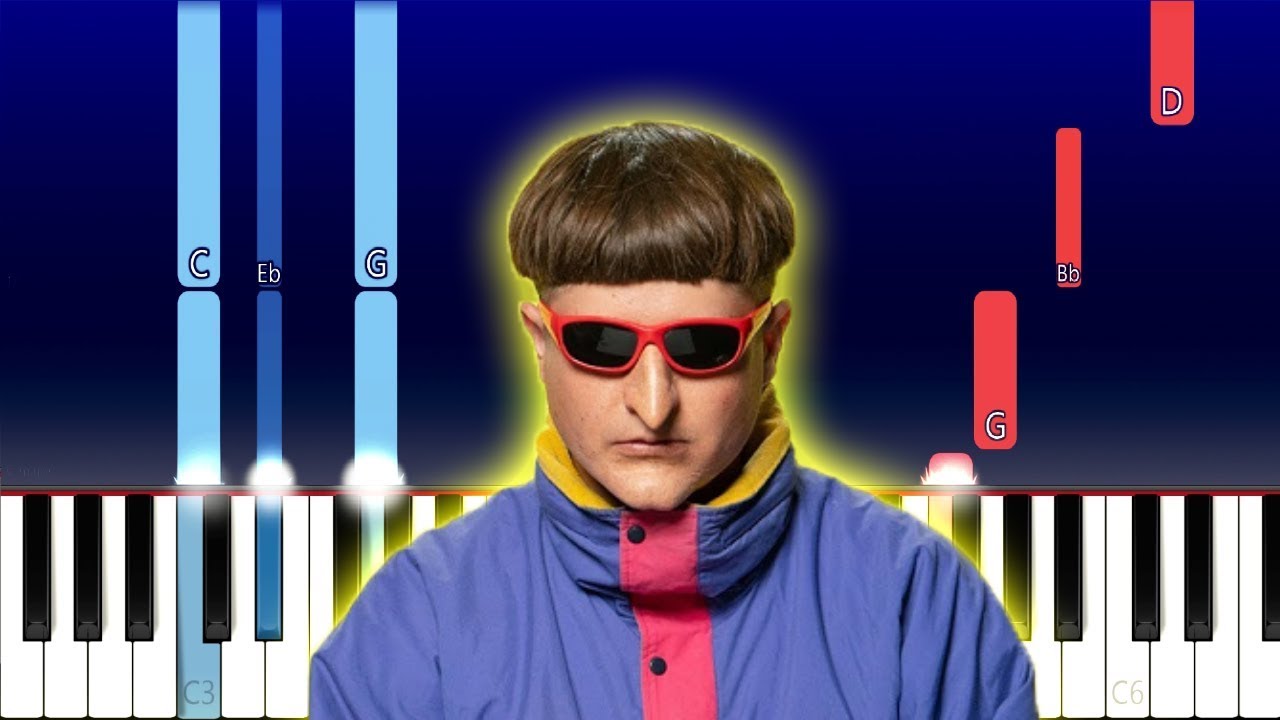 Oliver Tree - Alien Boy (Piano Tutorial)