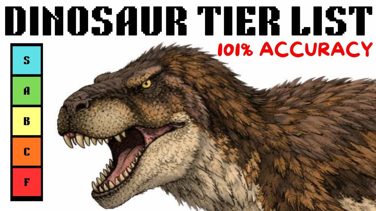 The Ultimate Dinosaur Tier List