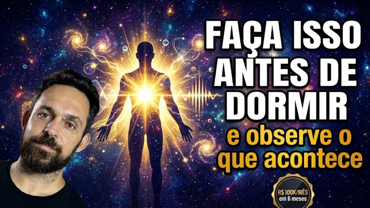 FIZ ISSO POR 9 MINUTOS ANTES DE DORMIR - E ALGO MUDOU NO DIA SEGUINTE