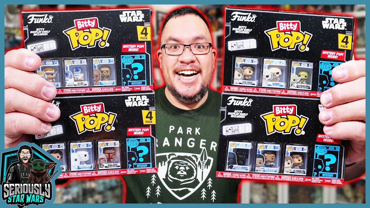 I Bought MORE Of The Worlds SMALLEST Star Wars Funkos! | Empire Strikes Back Bitty Pop Review!