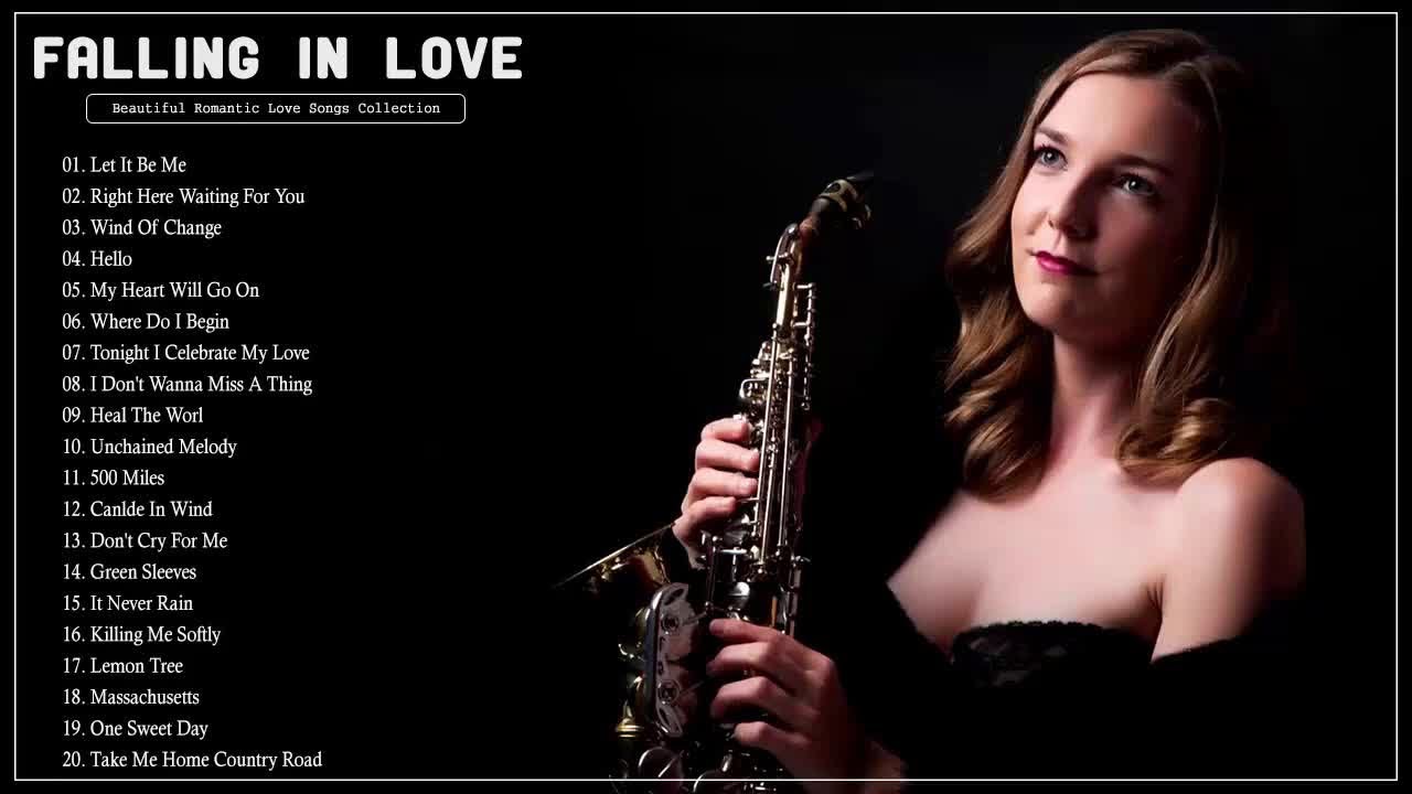 The Very Best Of Sax, Piano, Guitar Love Songs - Best Relaxing Instrumental Music
