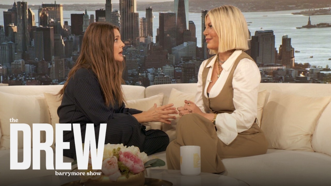 Tori Spelling Gets Candid about Her Eczema Journey | The Drew Barrymore Show