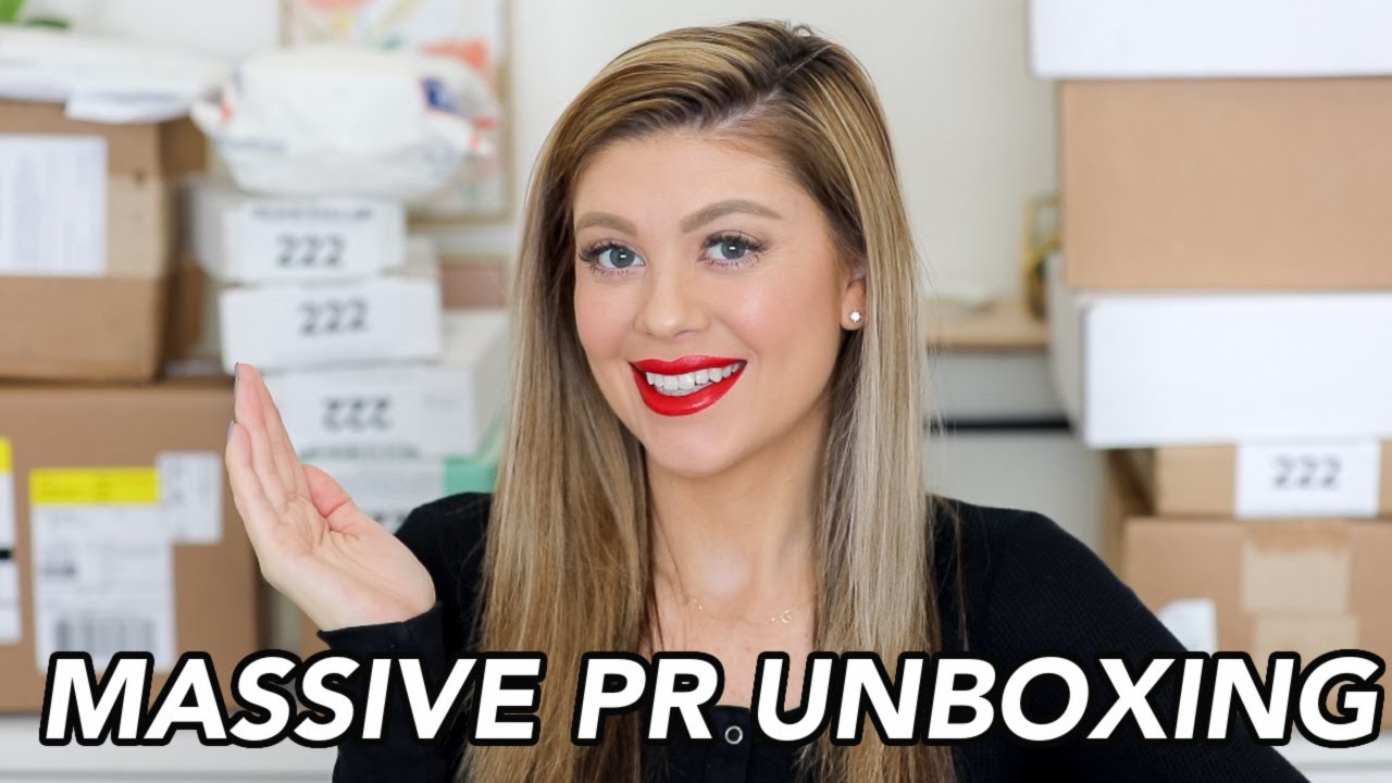 HUGE PR UNBOXING HAUL | NEW HOLIDAY BEAUTY LAUNCHES!
