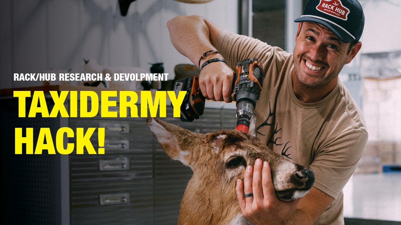 Taxidermy Hack: Switch Up Your Antlers with Rack Hub