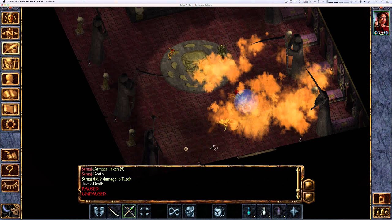 Baldur's Gate Solo Assassin VS Sarevok Insane Difficult