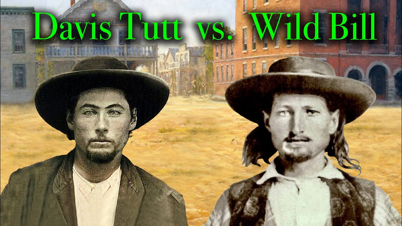 WILD BILL HICKOK & DAVIS TUTT'S FAMOUS GUNFIGHT in Springfield MO.