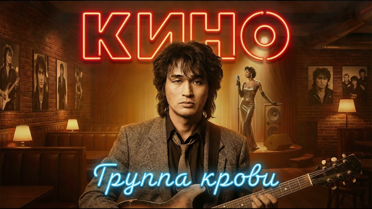 КИНО — Группа крови (AI Cover) | 1950s Blues Soul Version • Vintage Analog Sound