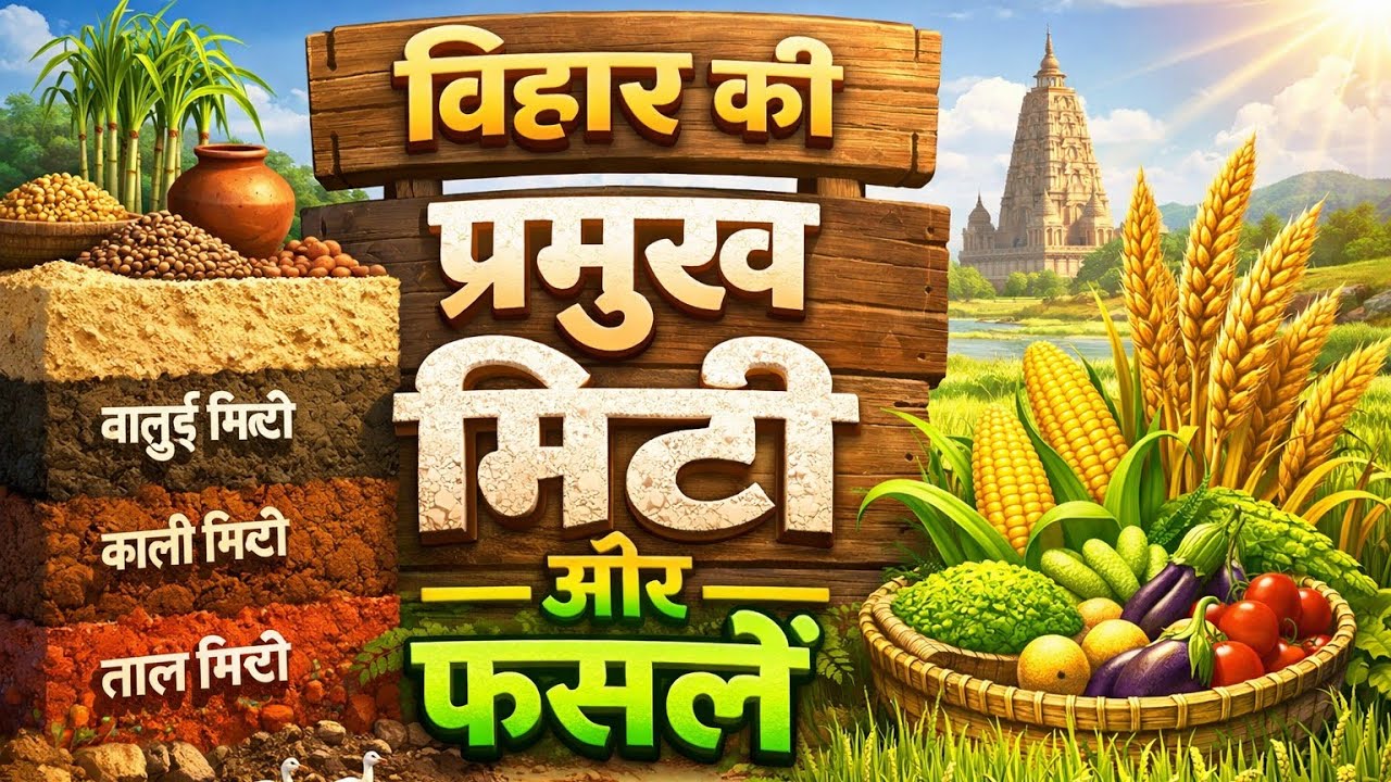 बिहार की मिट्टी|types of soil in bihar|soils of bihar for 72nd bpsc|bihar special for bpsc|72th bpsc