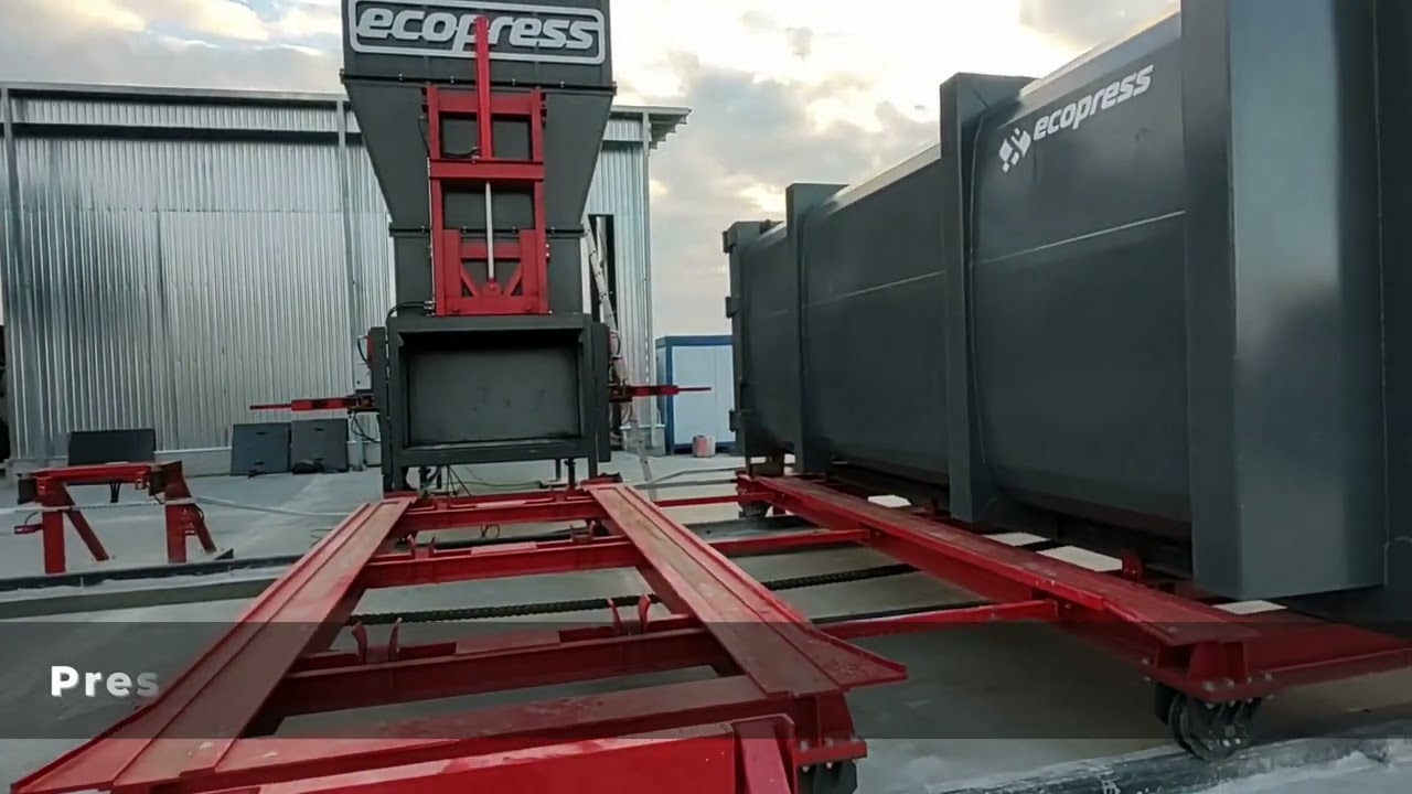 Statie automata transfer deseuri