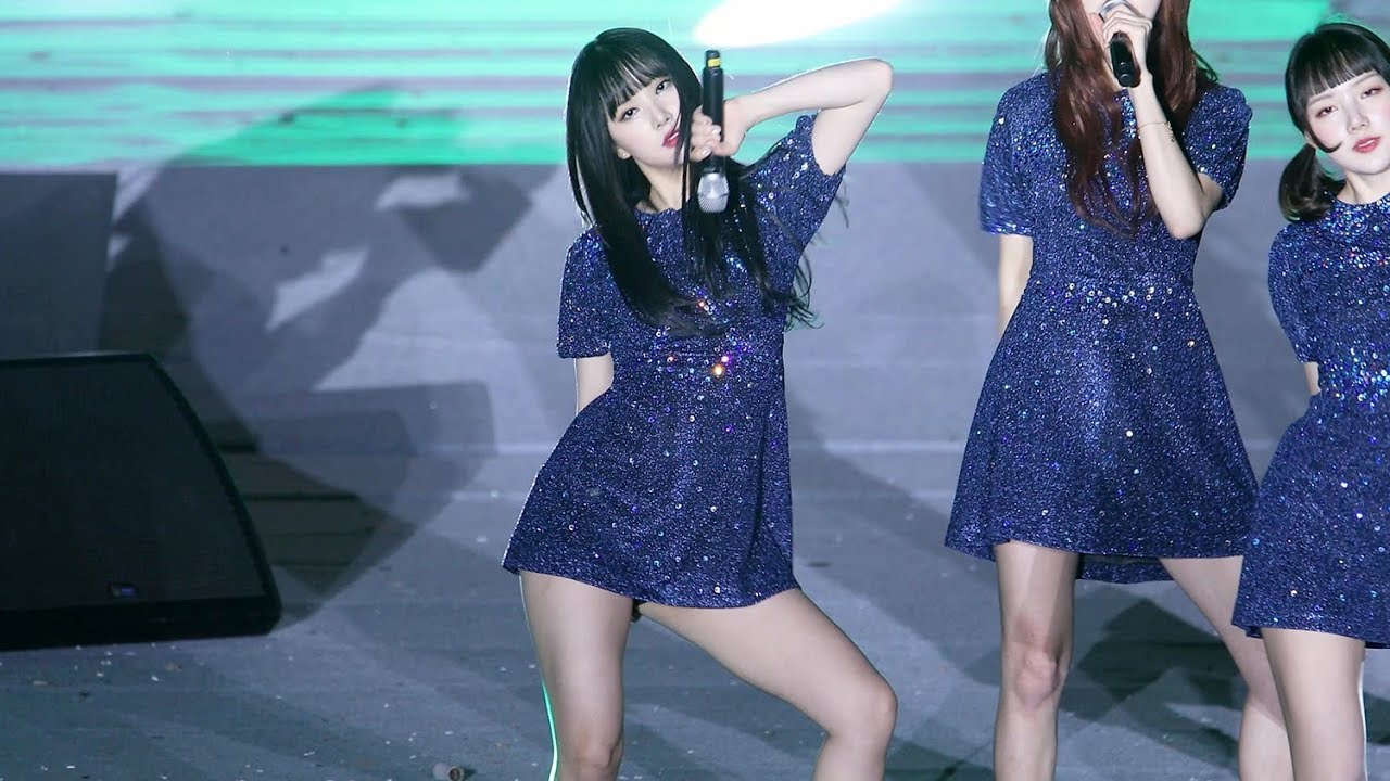 180615 여자친구(GFRIEND) 은하 Eunha - 시간을 달려서 (Rough) [강원도민체전] 4K 직캠 by 비몽