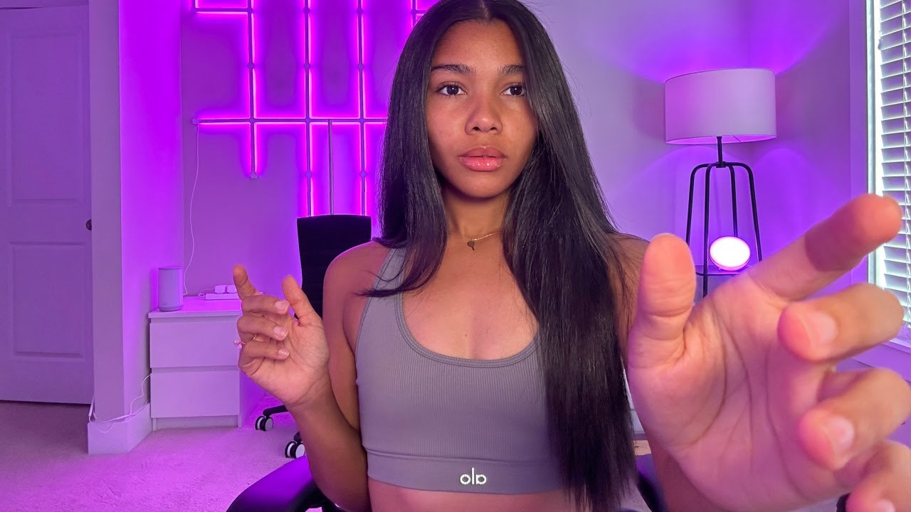 ASMR | Fast & Aggressive Hands Sounds, Collar Bone Tapping & Mouth Sounds ⚡️✨