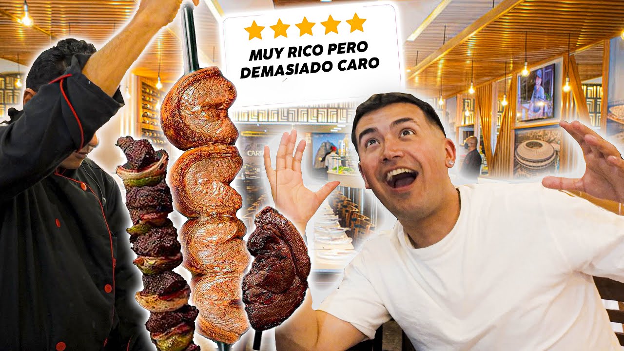 COMIENDO EN EL BUFFET MEJOR VALORADO DE RIO DE JANEIRO ¿VALE LA PENA?
