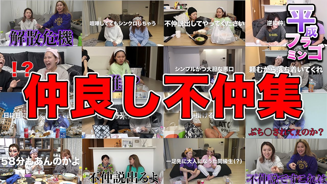 【解散危機】仲良し不仲集【平成フラミンゴ】