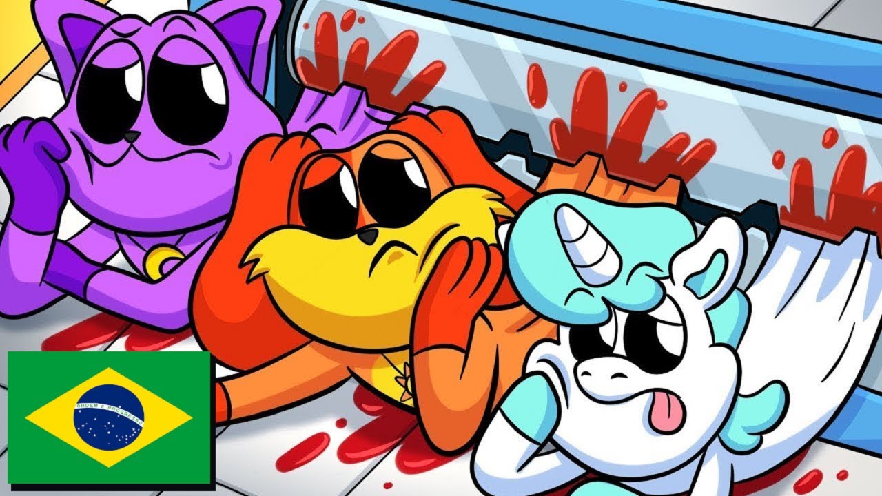 SMILING CRITTERS mas O PLAYER É MAL?! Poppy Playtime 3 Animação