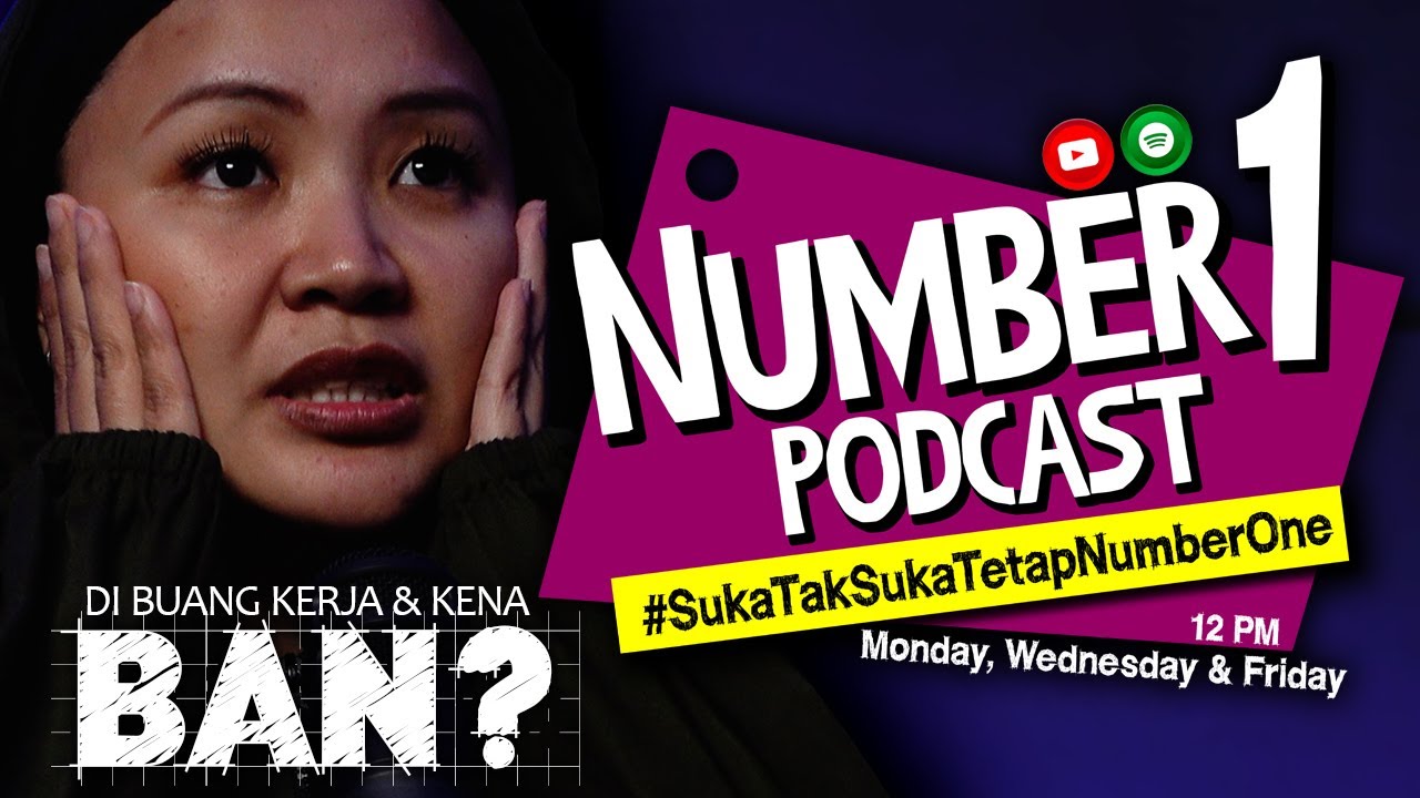 NUMBER 1 - Kena Buang Kerja & Ban Dari TV | ATEEQAH MAZLAN Pt3