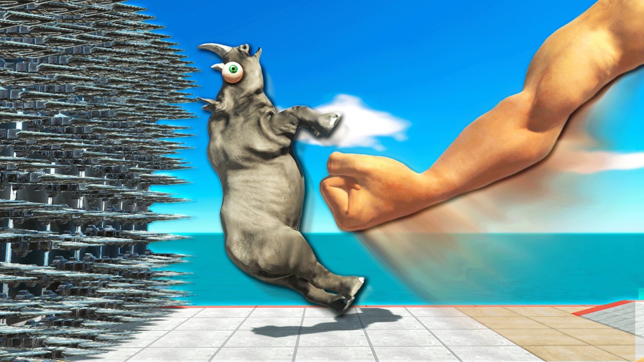Can Anyone Survive the EPIC PUNCH Challenge? 💥 ARBS Animal Revolt Battle Simulator