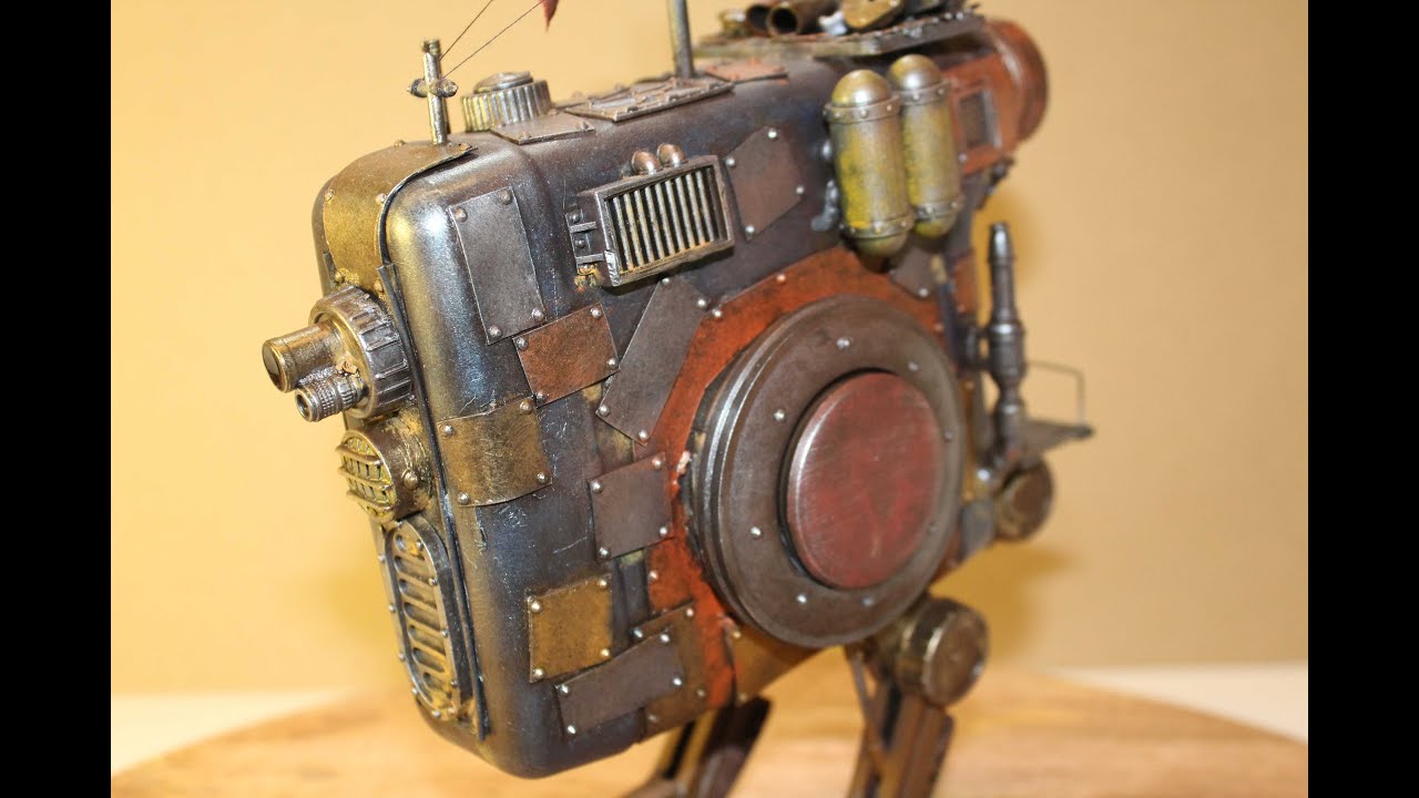 How to make a Droid MECH out of junk