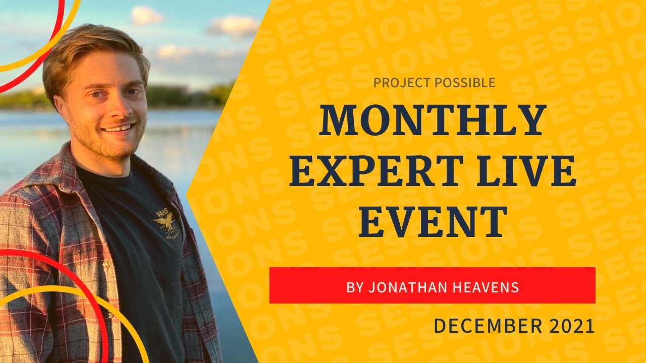 Project Possible - Third Expert Live Event | Jonathan Heavens - TrustMix