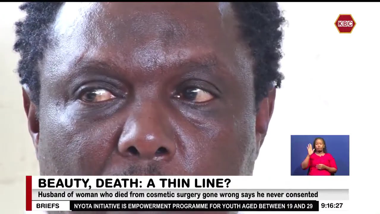 Francis Ng’ang’a: I did’t sign consent form allowing cosmetic surgery on my wife
