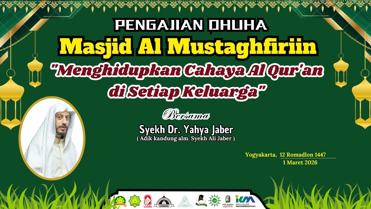 Syekh Dr. Yahya Jaber. Tema: 
