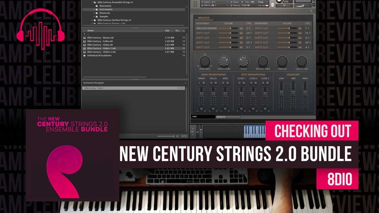 First Look: New Century Strings 2.0 Bundle by 8Dio