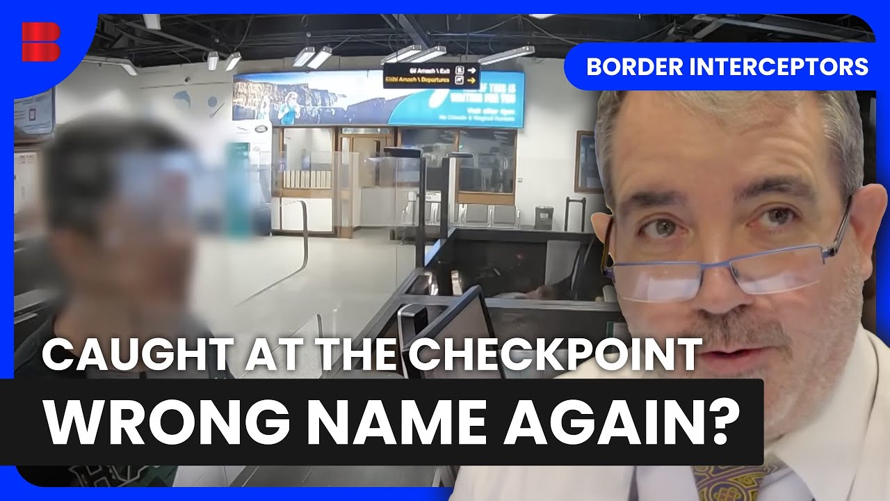 False Identity Driver at Irish Border Control | Border Interceptors